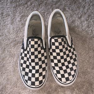 Checkered Vans
